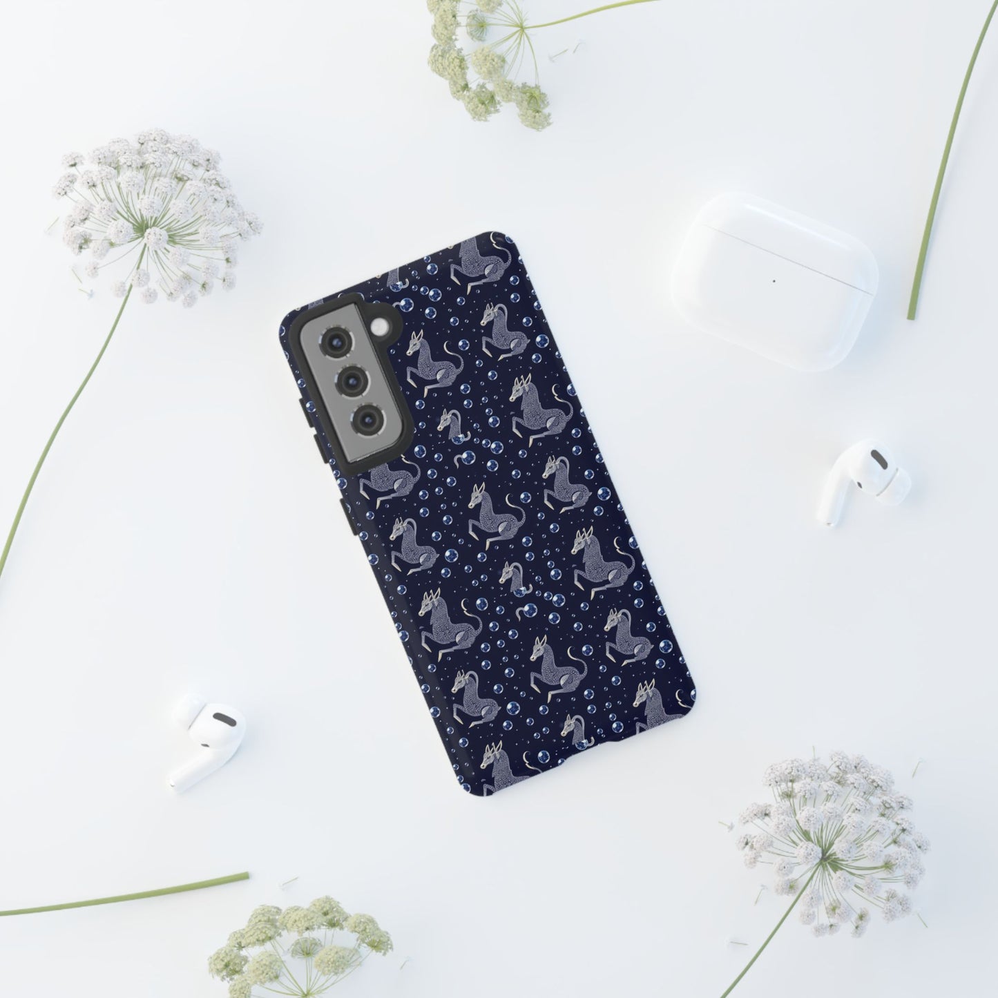 Tough Cases, Capricorn, Zodiac v2, Bubble Pattern