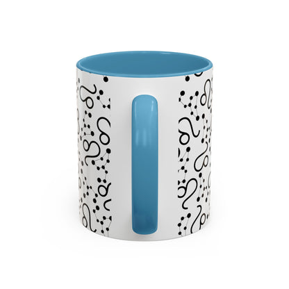 Accent Coffee Mug with the Leo sign (11, 15oz)