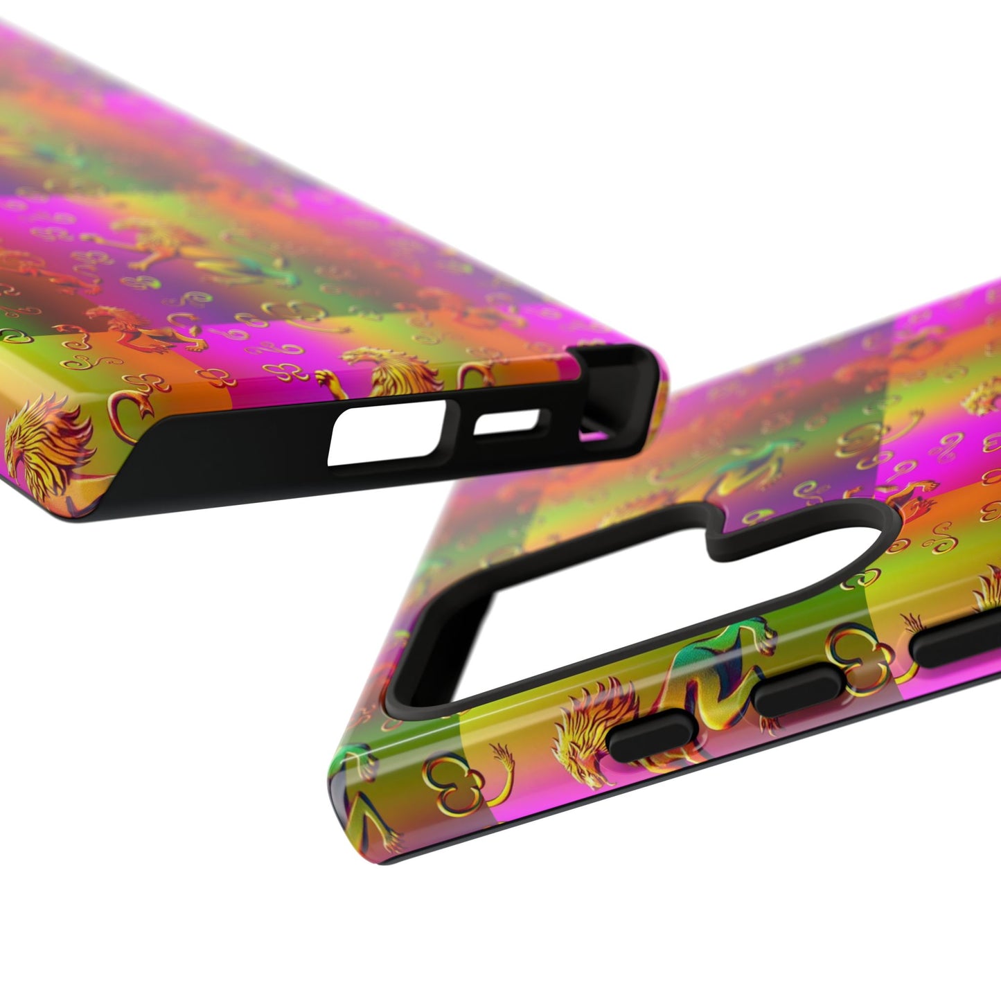 Tough Cases, Leo, Zodiac v1, Metal Pattern