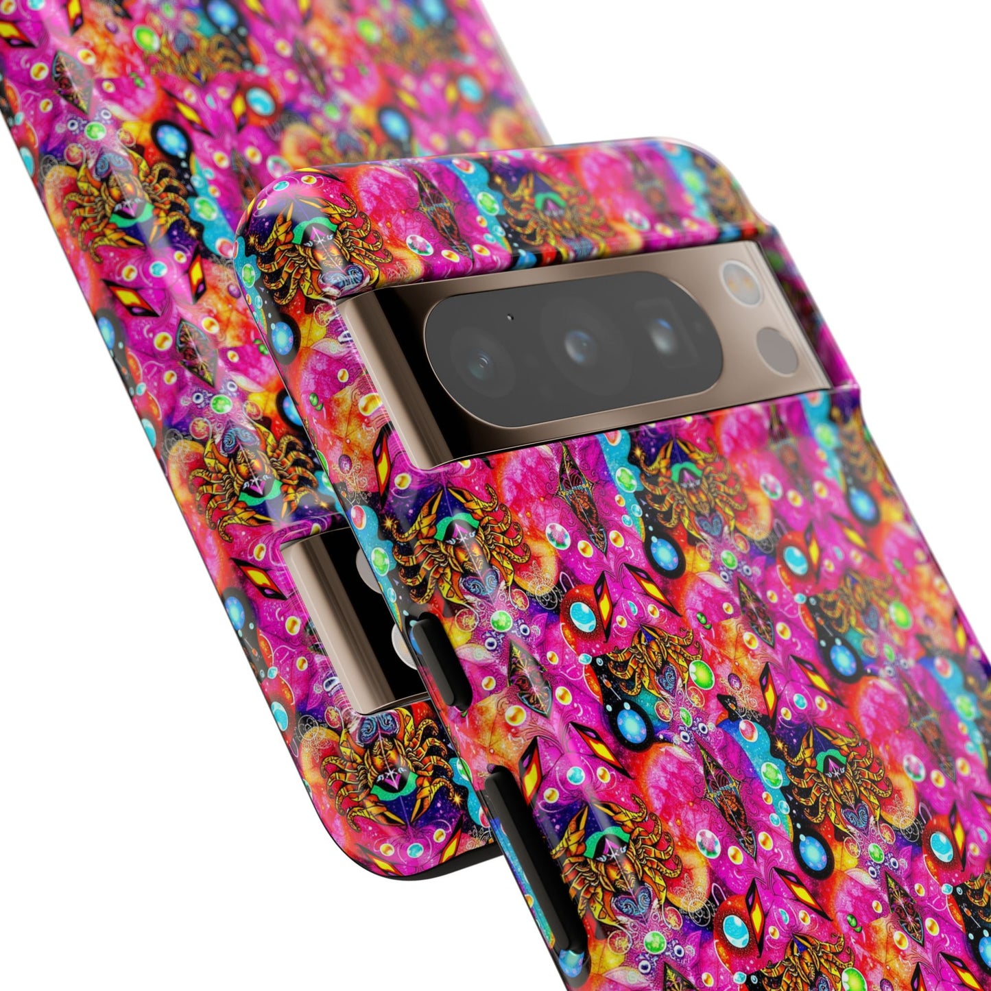 Tough Cases, Scorpio, Zodiac v1, Bubble Pattern