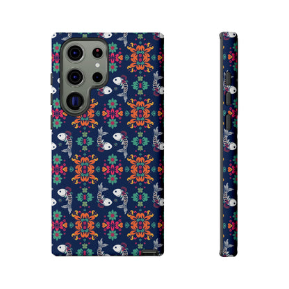 Tough Cases, Pisces, Zodiac, Flower Pattern
