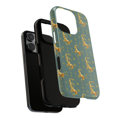Tough Cases, Capricorn, Zodiac v1, Metal Pattern