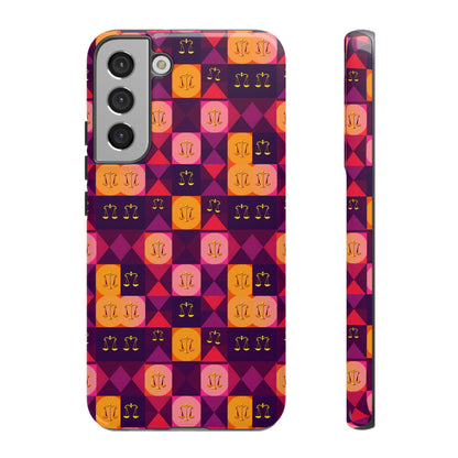 Tough Cases, Libra, Zodiac v1, Shape Pattern