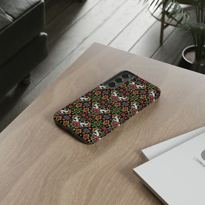 Tough Cases, Taurus, Zodiac v2, Flower Pattern