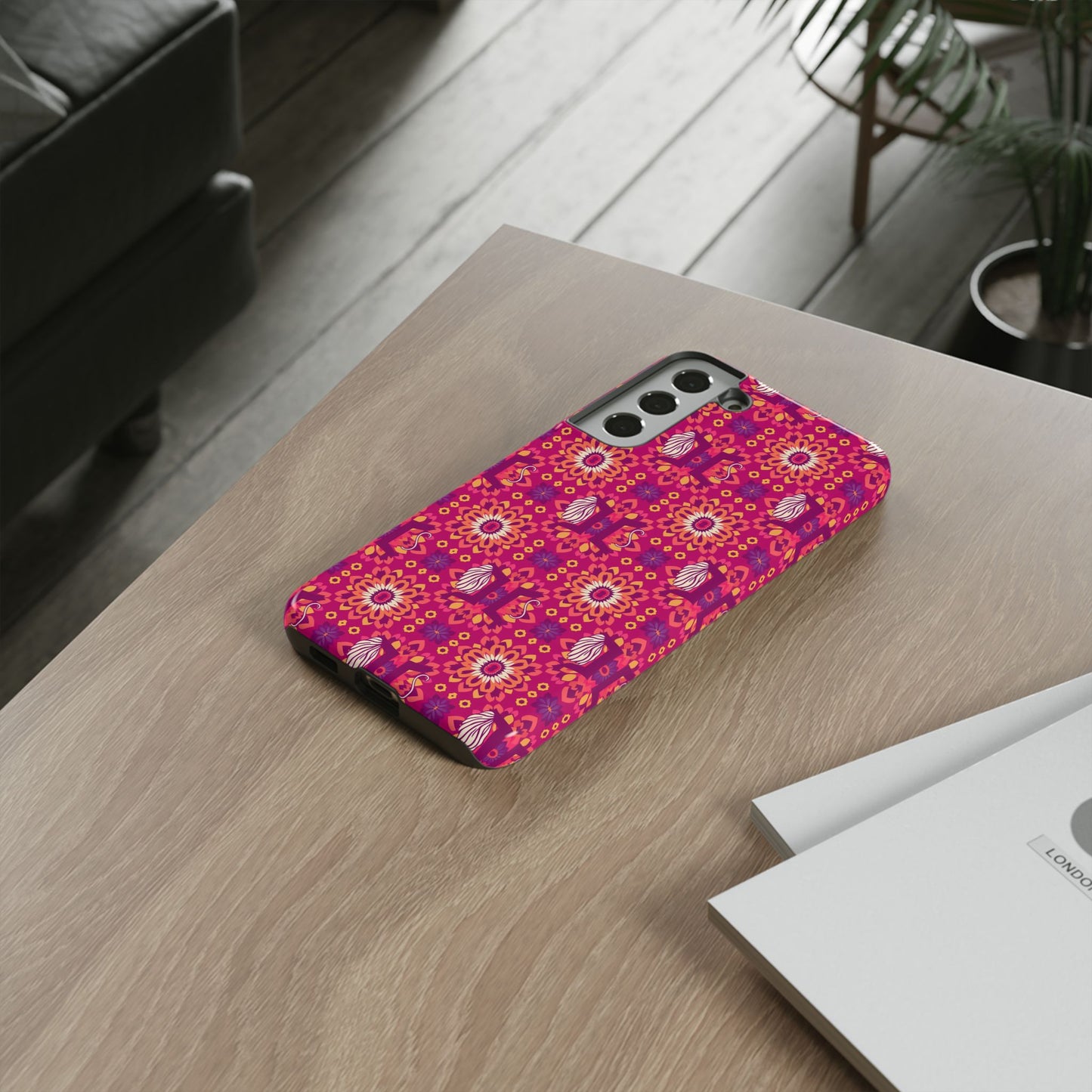 Tough Cases, Gemini, Zodiac v1, Flower Pattern
