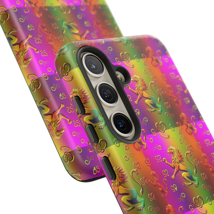 Tough Cases, Leo, Zodiac v1, Metal Pattern