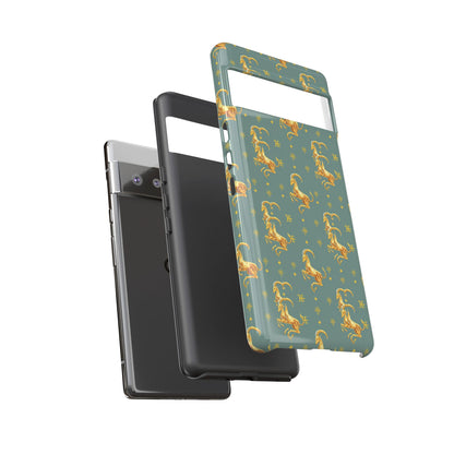 Tough Cases, Capricorn, Zodiac v1, Metal Pattern