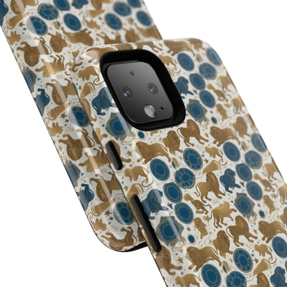 Tough Cases, Leo, Zodiac v2, Metal Pattern