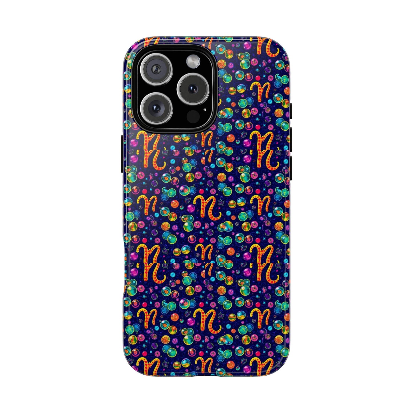 Tough Cases, Aquarius, Zodiac, Bubble Pattern