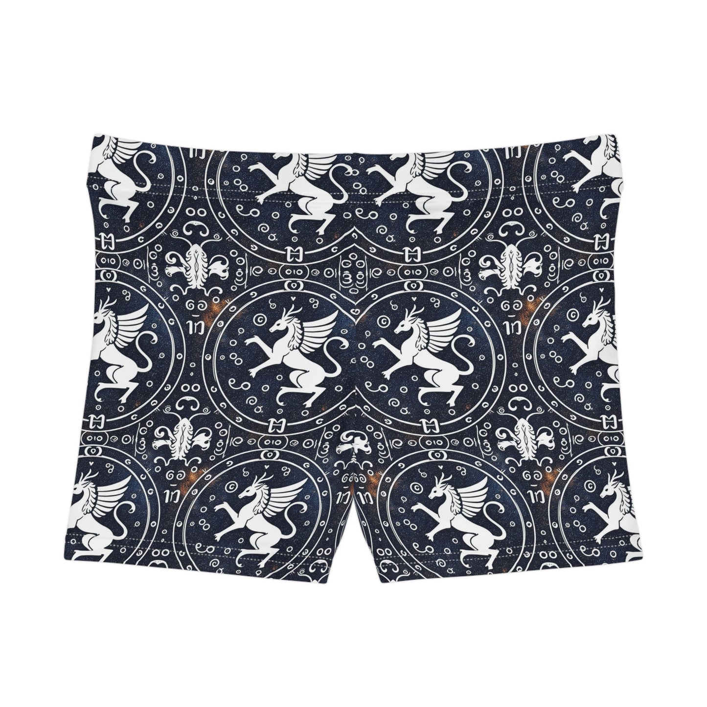 Women's Shorts, AOP, Virgo, Zodiac v1, Pattern