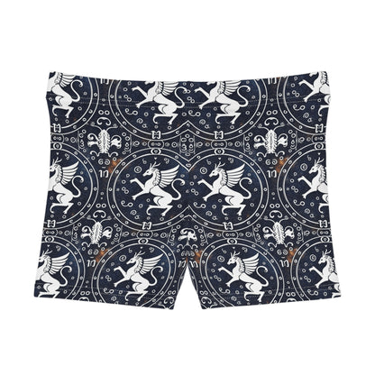 Women's Shorts, AOP, Virgo, Zodiac v1, Pattern