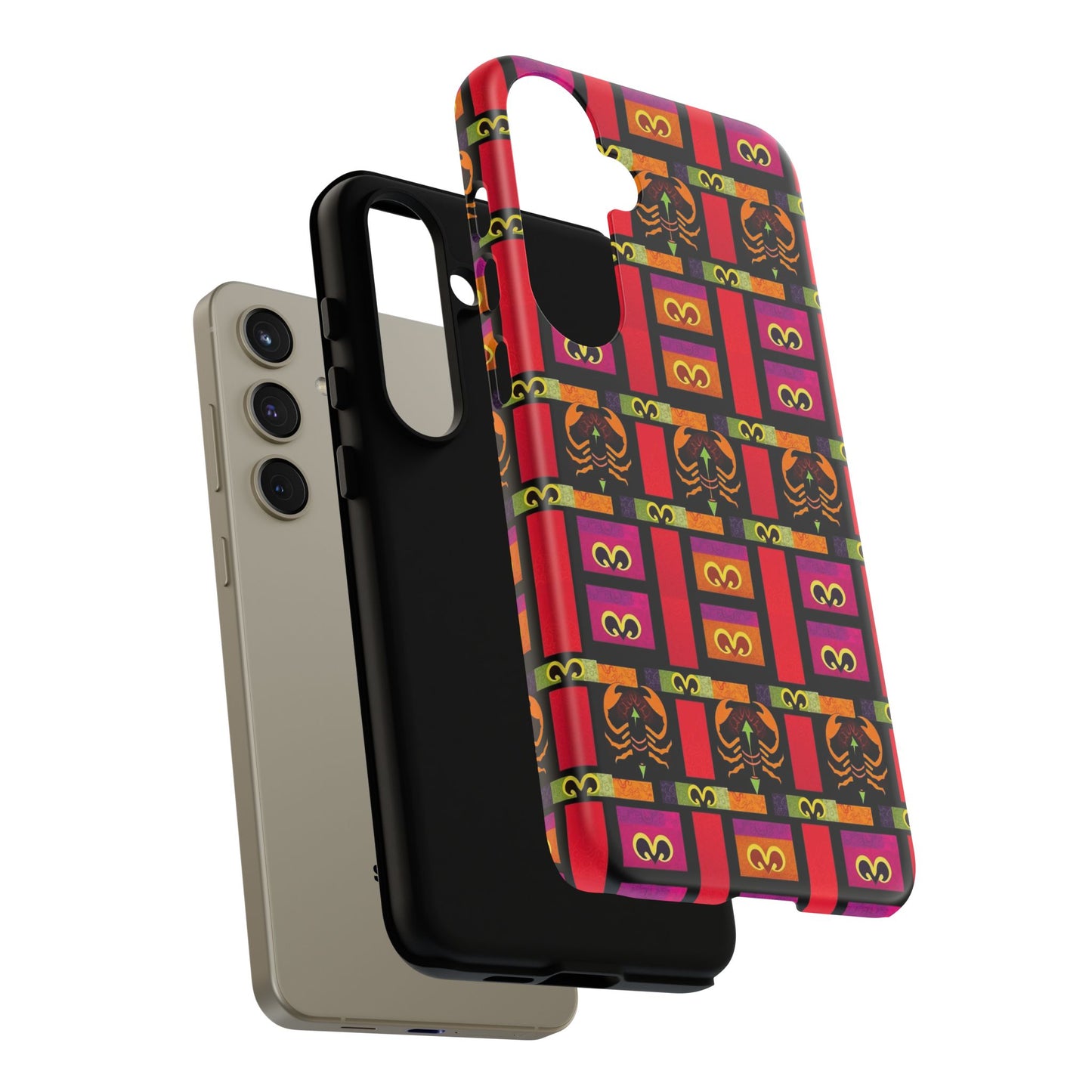 Tough Cases, Scorpio, Zodiac v1, Shape Pattern