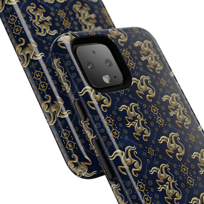 Tough Cases, Aquarius, Zodiac v2, Metal Pattern