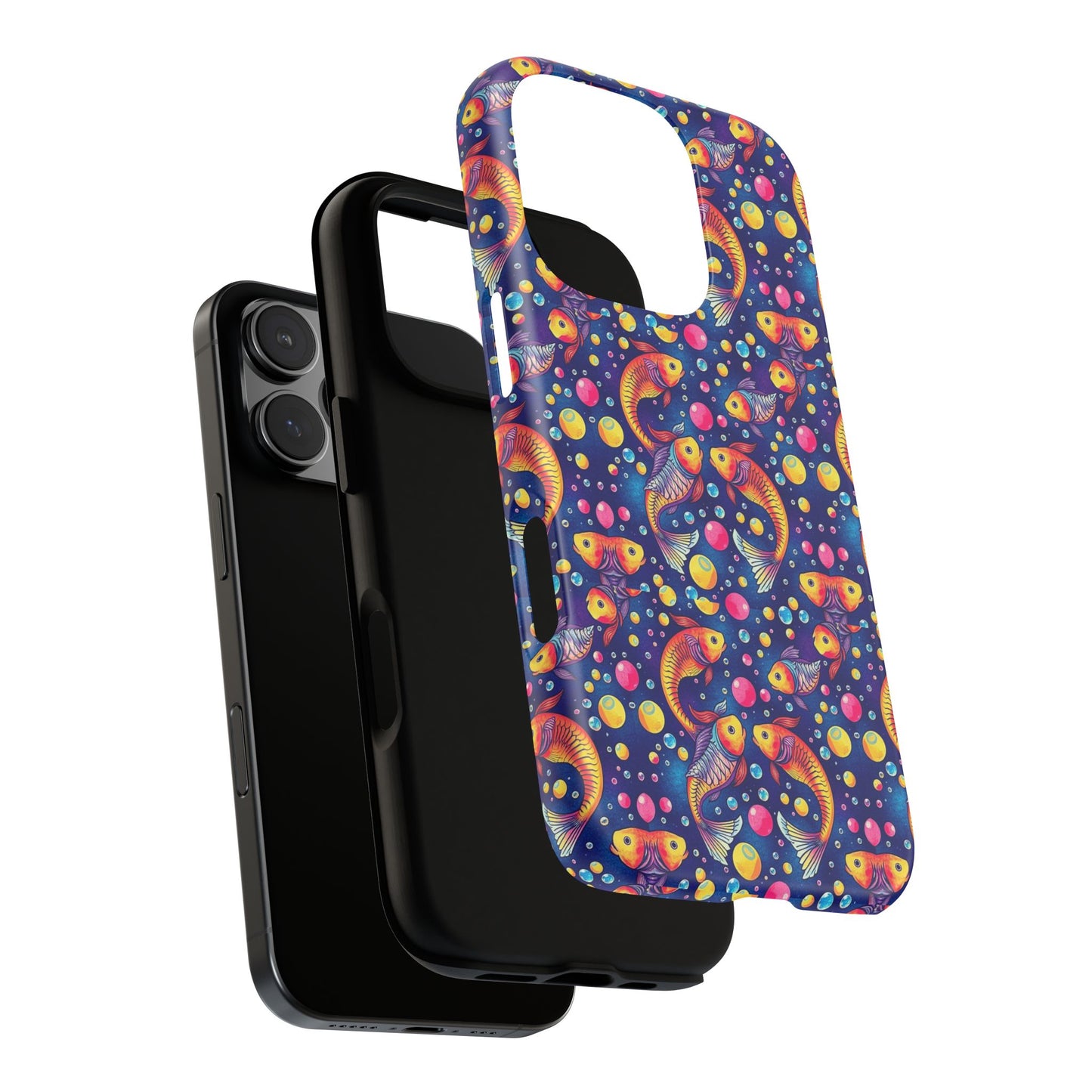 Tough Cases, Pisces, Zodiac, Bubble Pattern