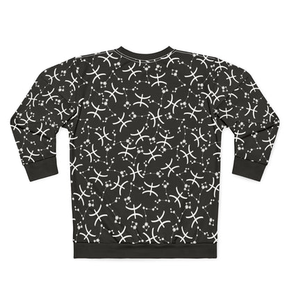 Zodiac AOP Unisex Sweatshirt Pisces Zodiac Sign