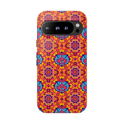 Tough Cases, Pisces, Zodiac v1, Flower Pattern