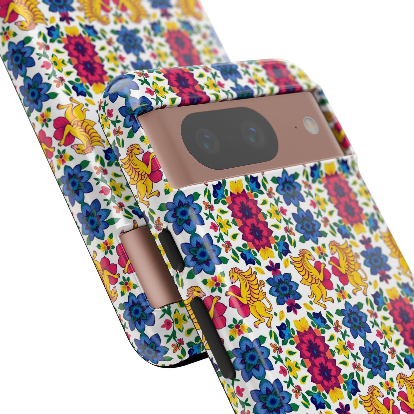 Tough Cases, Gemini, Zodiac, Flower Pattern