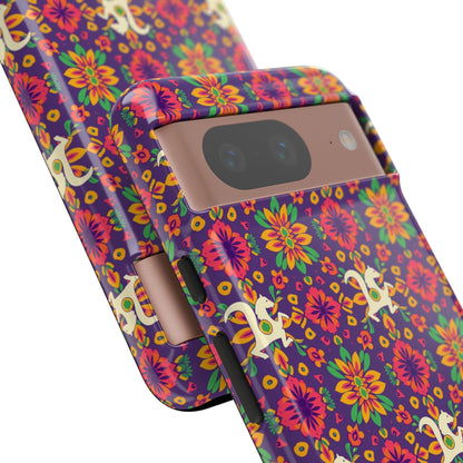 Tough Cases, Aquarius, Zodiac v1, Flower Pattern