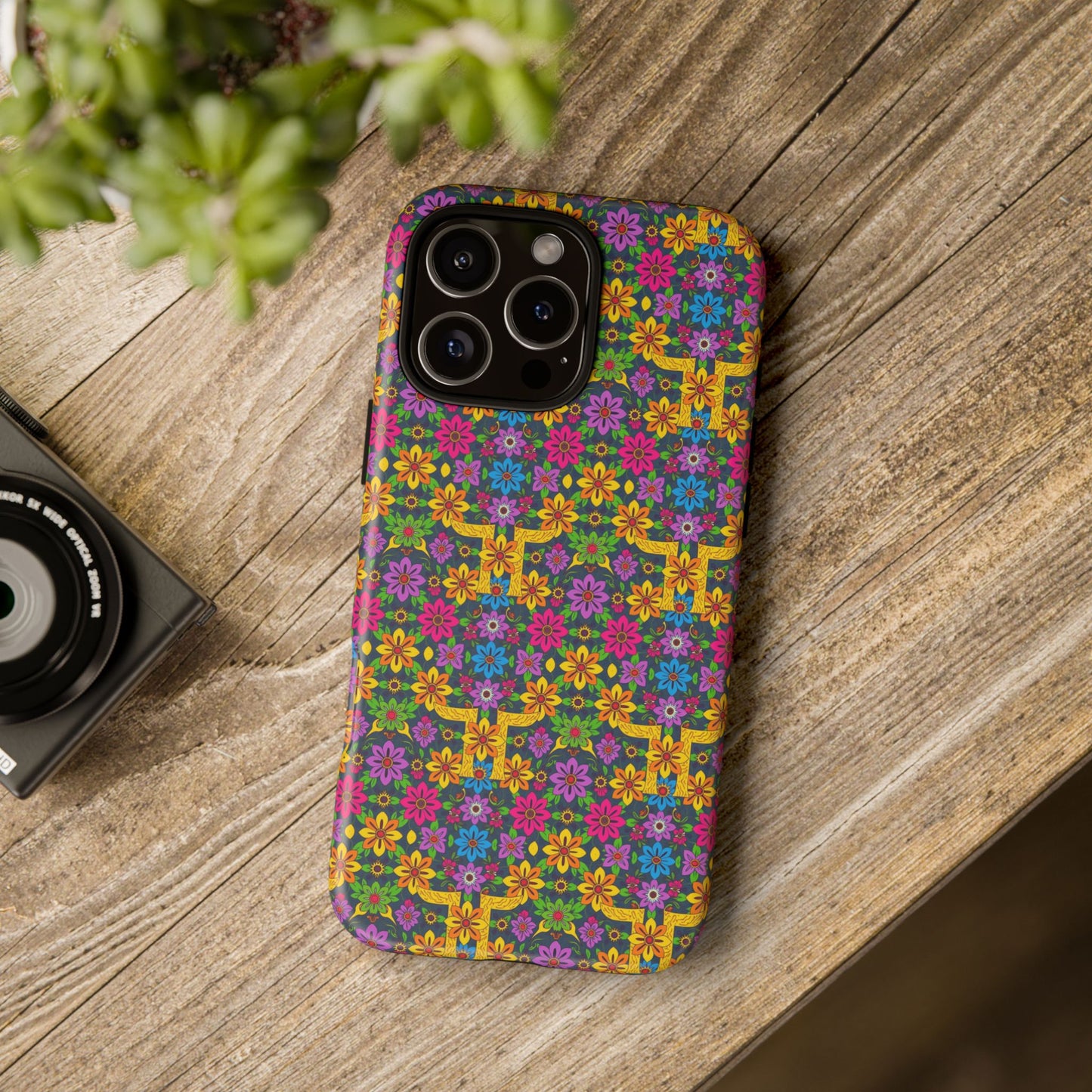 Tough Cases, Gemini, Zodiac v3, Flower Pattern