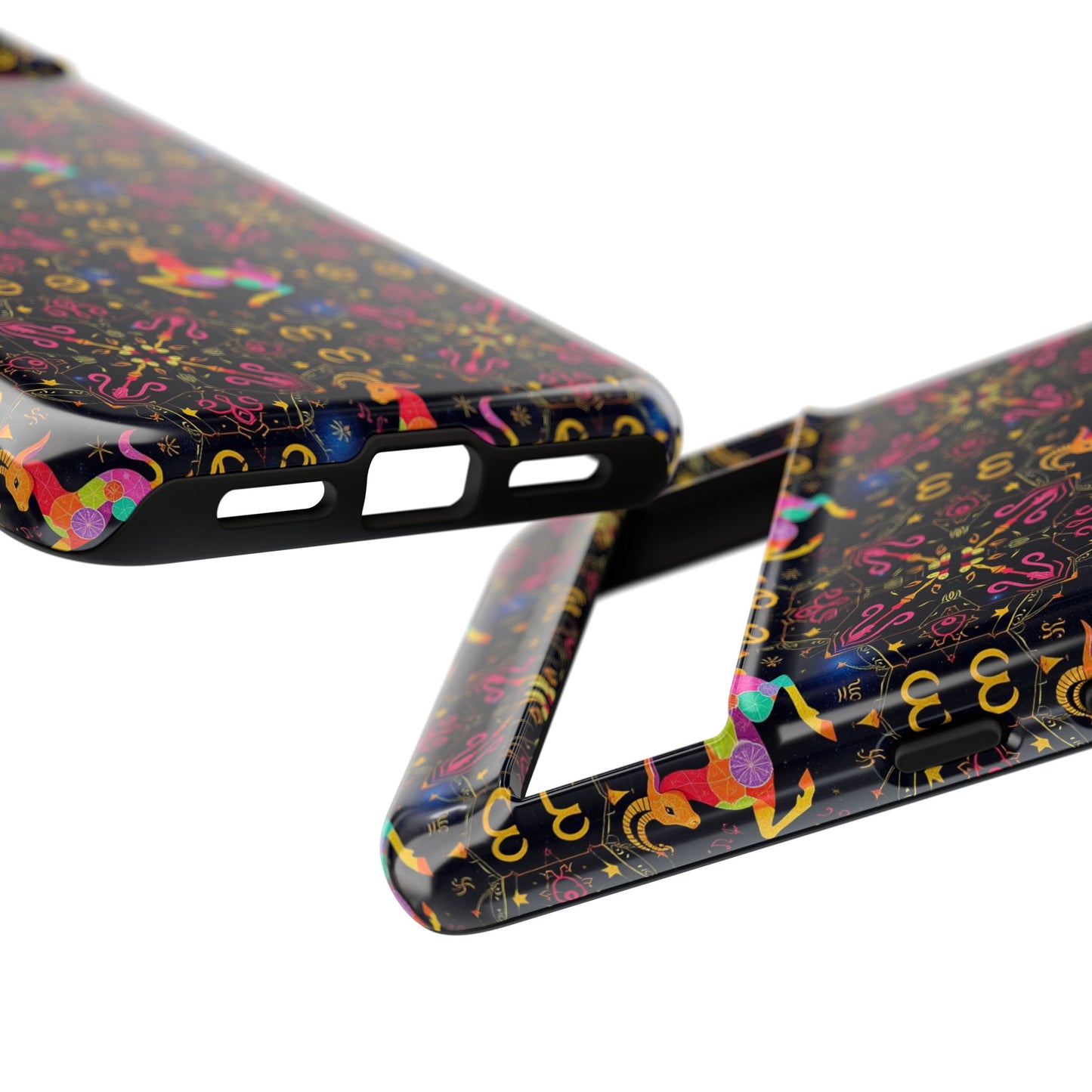 Tough Cases, Capricorn, Zodiac v2, Metal Pattern