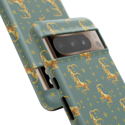 Tough Cases, Capricorn, Zodiac v1, Metal Pattern