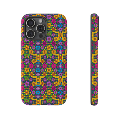 Tough Cases, Gemini, Zodiac v3, Flower Pattern