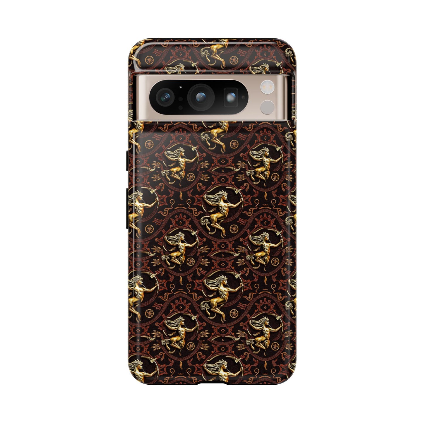 Tough Cases, Sagittarius, Zodiac, Metal Pattern
