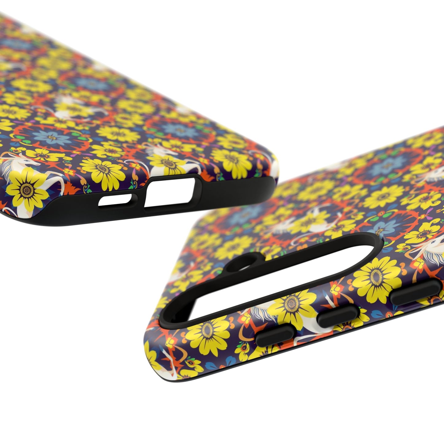 Tough Cases, Aquarius, Zodiac v3, Flower Pattern