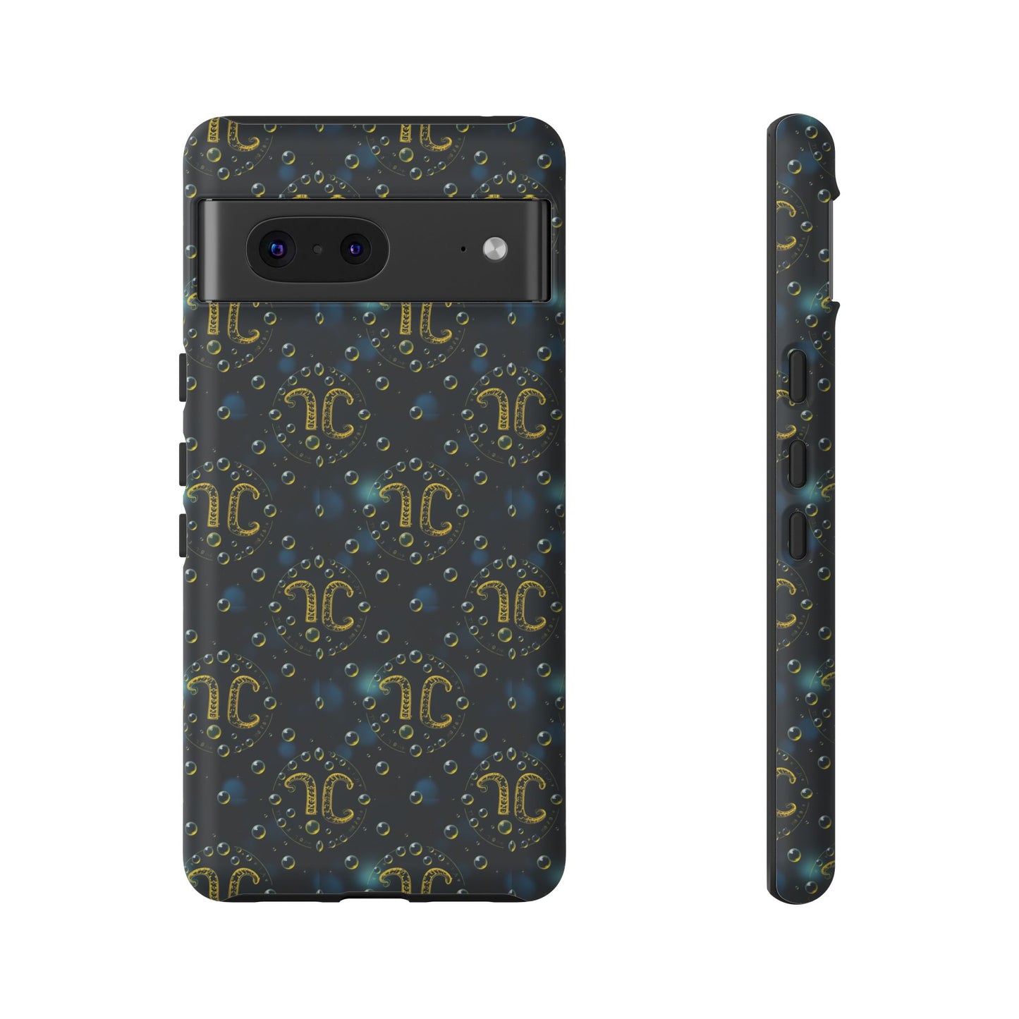 Tough Cases, Aquarius, Zodiac v2, Bubble Pattern