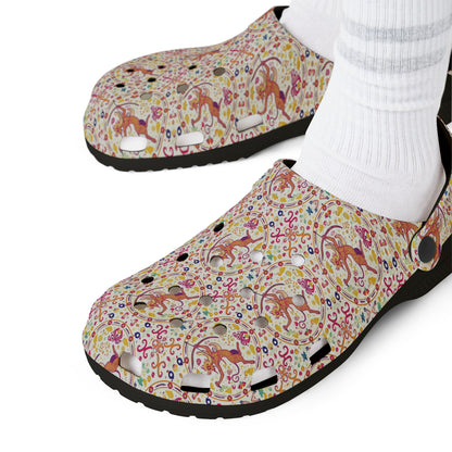 EVA Foam Rubber Shoes, (AOP), Sagittarius, Zodiac v4, Pattern