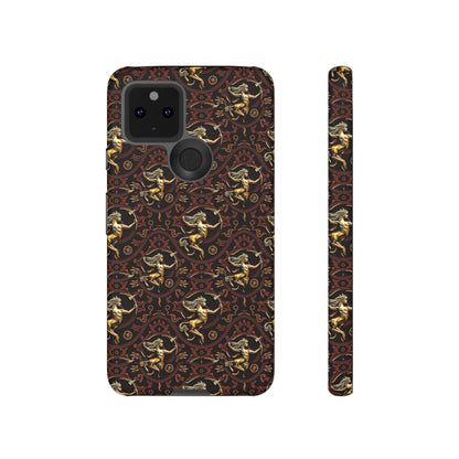 Tough Cases, Sagittarius, Zodiac, Metal Pattern