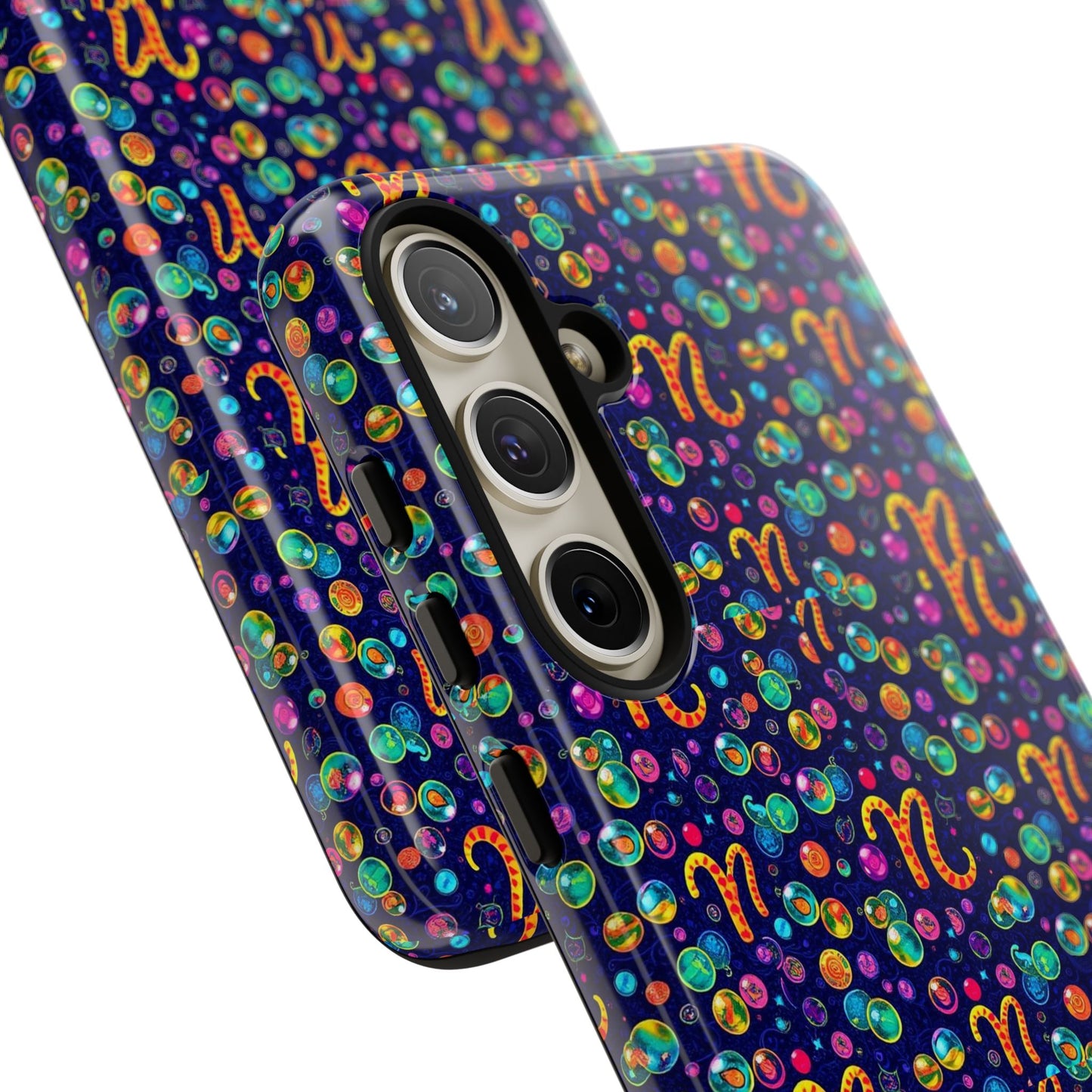 Tough Cases, Aquarius, Zodiac, Bubble Pattern