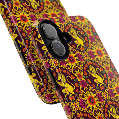 Tough Cases, Virgo, Zodiac v1, Flower Pattern