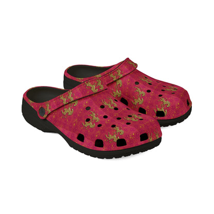 EVA Foam Rubber Shoes, (AOP), Gemini, Zodiac v1, Pattern