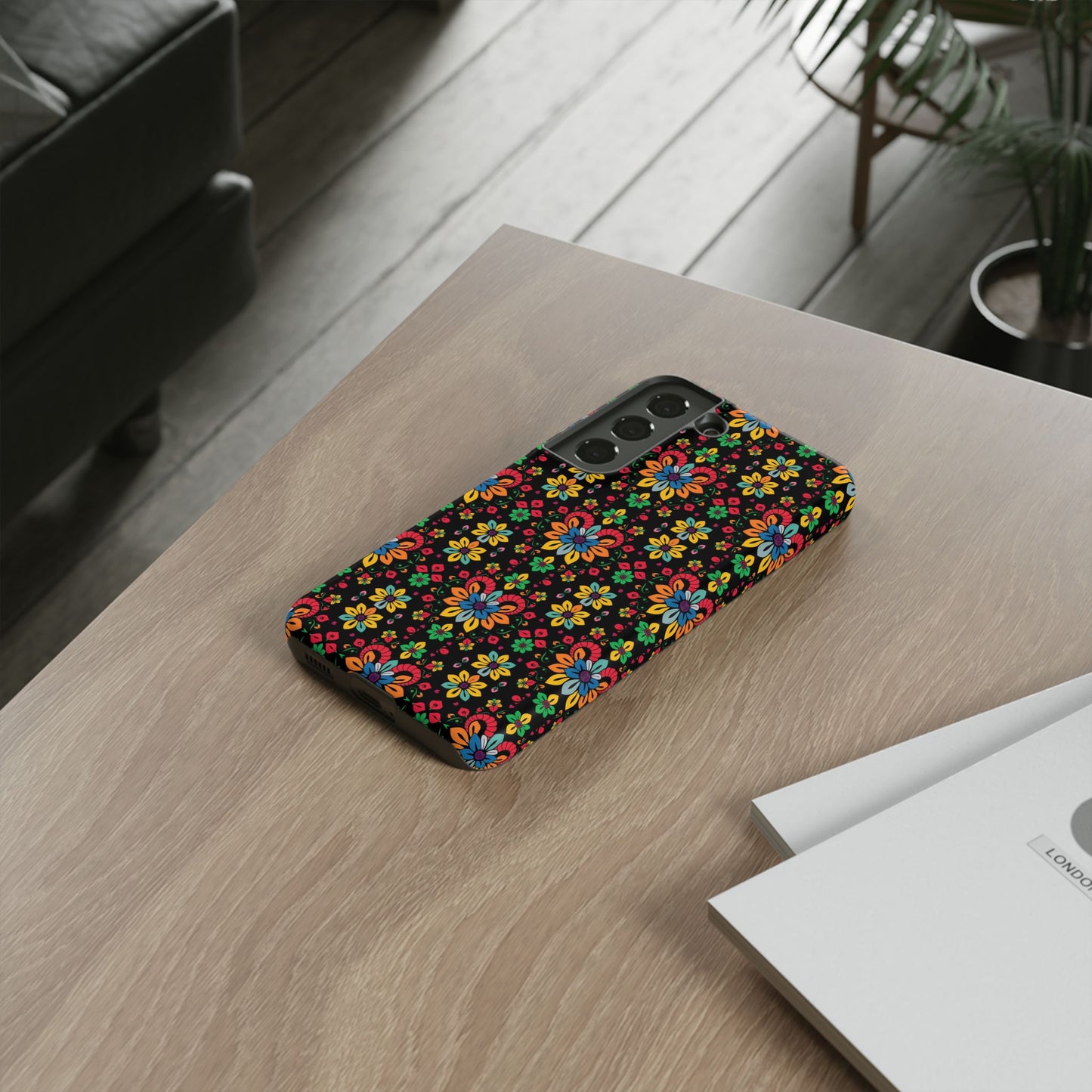 Tough Cases, Aries, Zodiac v2, Flower Pattern