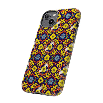 Tough Cases, Aquarius, Zodiac v3, Flower Pattern