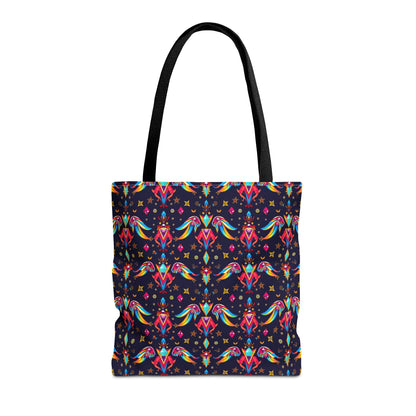 Tote Bag (AOP), Virgo, Zodiac v1, Jewel Pattern