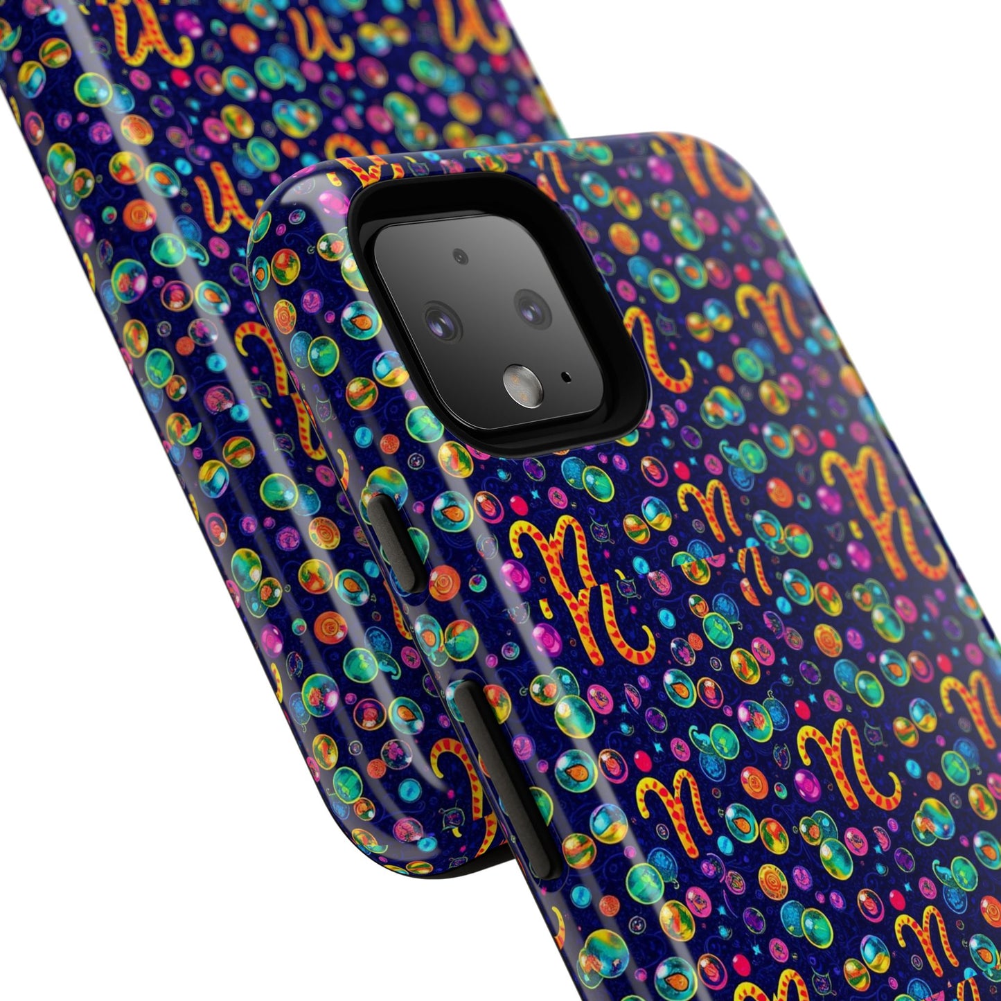 Tough Cases, Aquarius, Zodiac, Bubble Pattern