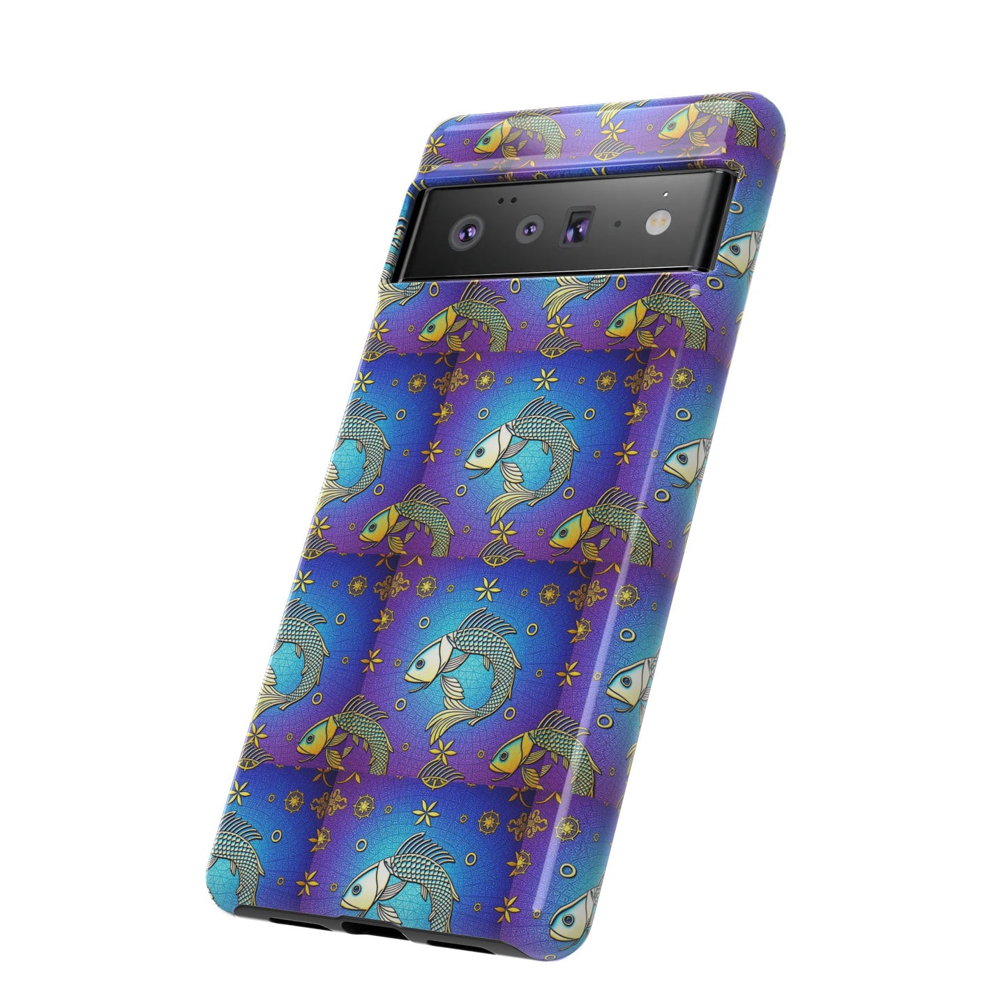 Tough Cases, Pisces, Zodiac v2, Metal Pattern