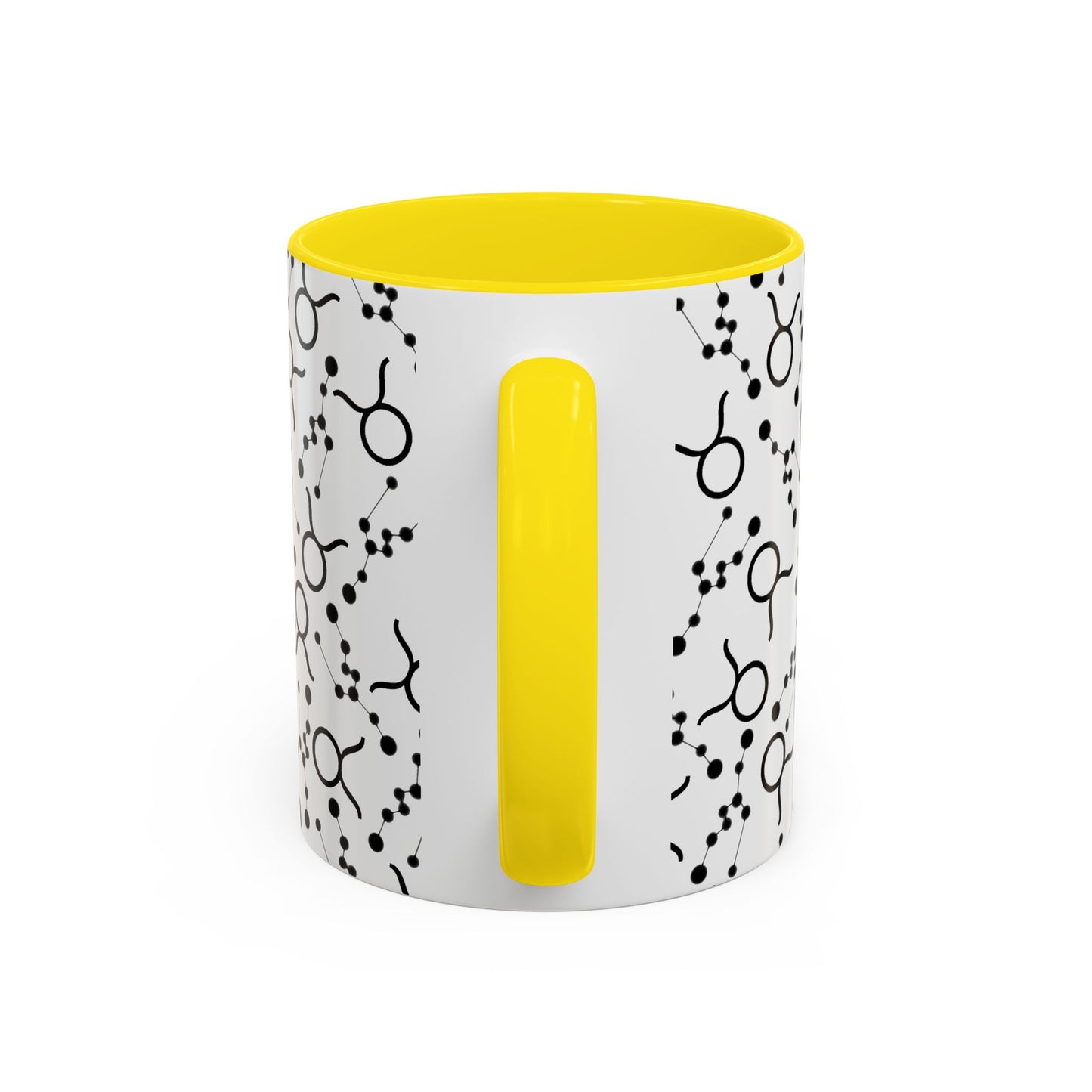 Accent Coffee Mug with the Taurus Zodiac sign (11, 15oz)