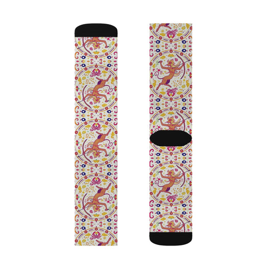 Sublimation Socks, Sagittarius, Zodiac v2, Pattern