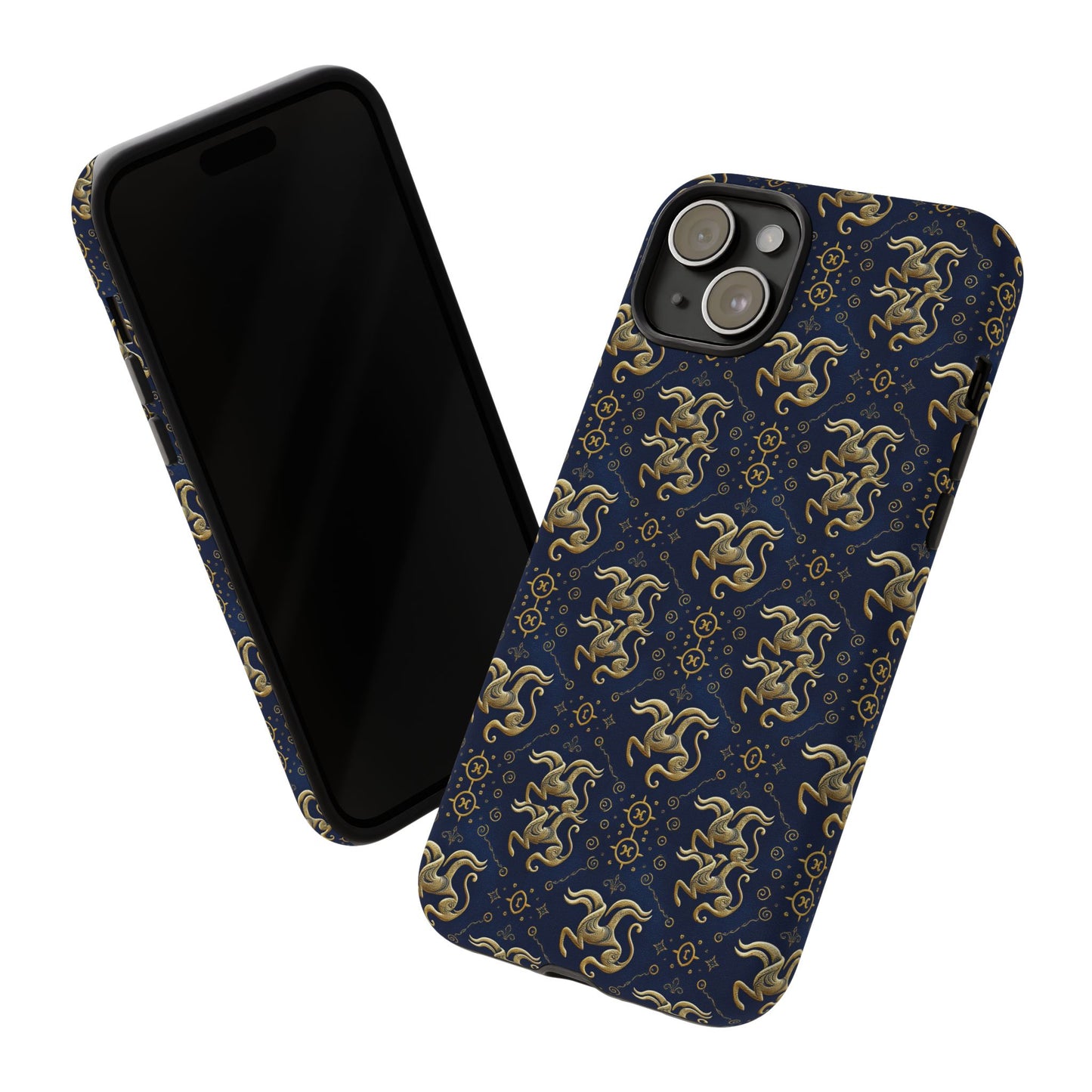 Tough Cases, Aquarius, Zodiac v2, Metal Pattern