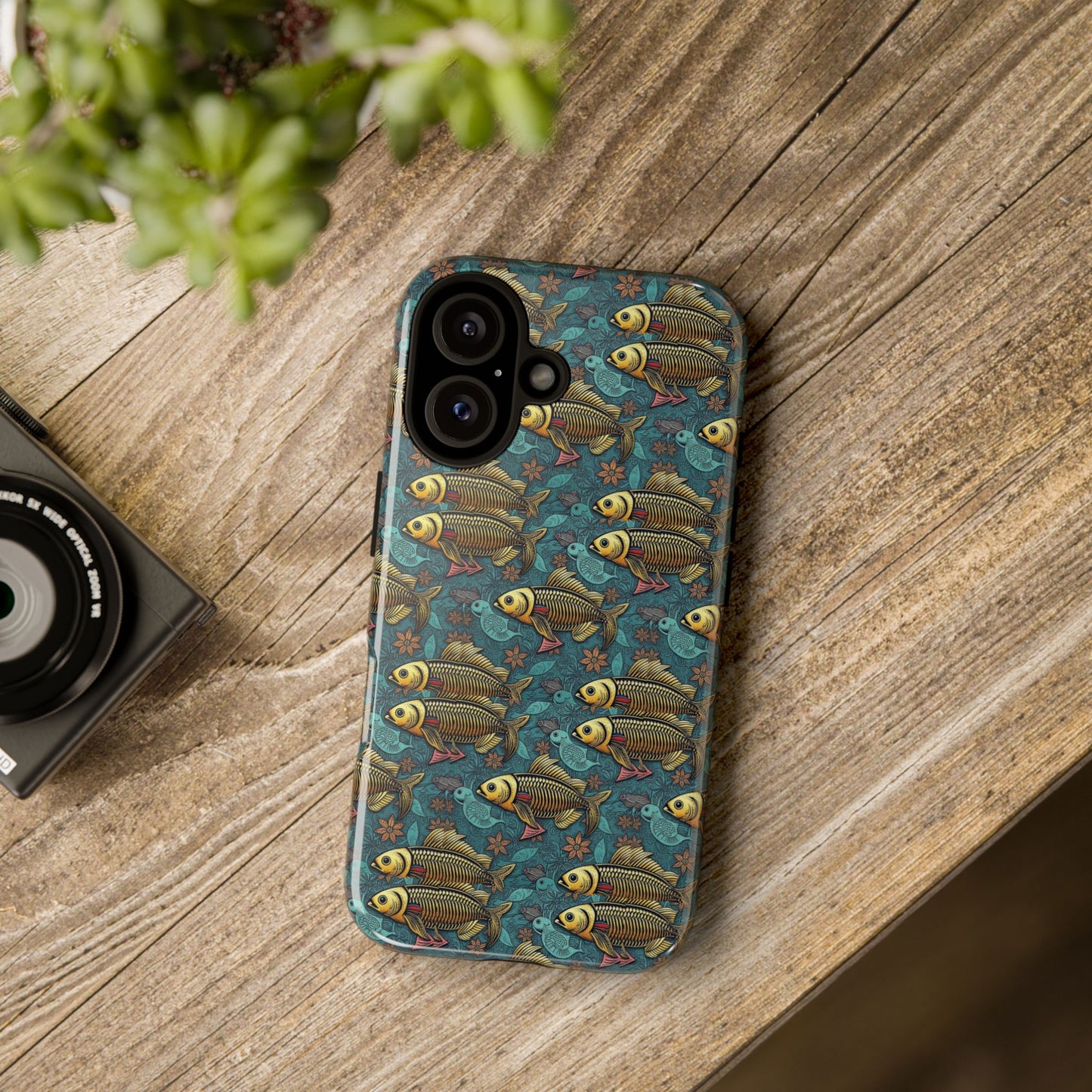 Tough Cases, Pisces, Zodiac v1, Metal Pattern