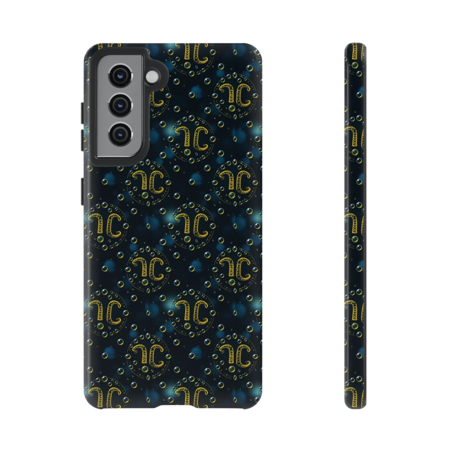 Tough Cases, Aquarius, Zodiac v2, Bubble Pattern