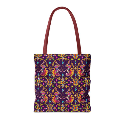 Tote Bag (AOP), Gemini, Zodiac, Jewel Pattern
