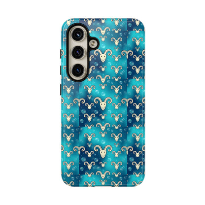 Tough Cases, Aries, Zodiac v1, Bubble Pattern