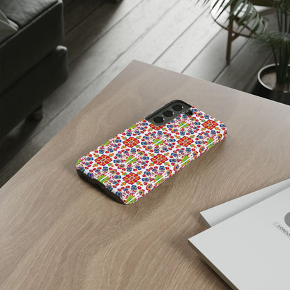 Tough Cases, Libra, Zodiac v1, Flower Pattern