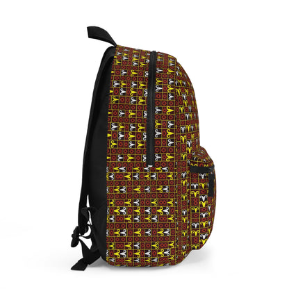 Backpack, Aries, Zodiac, Shapes Pattern