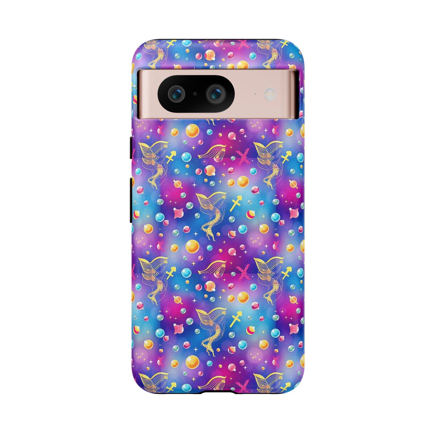 Tough Cases, Sagittarius, Zodiac v3, Bubble Pattern