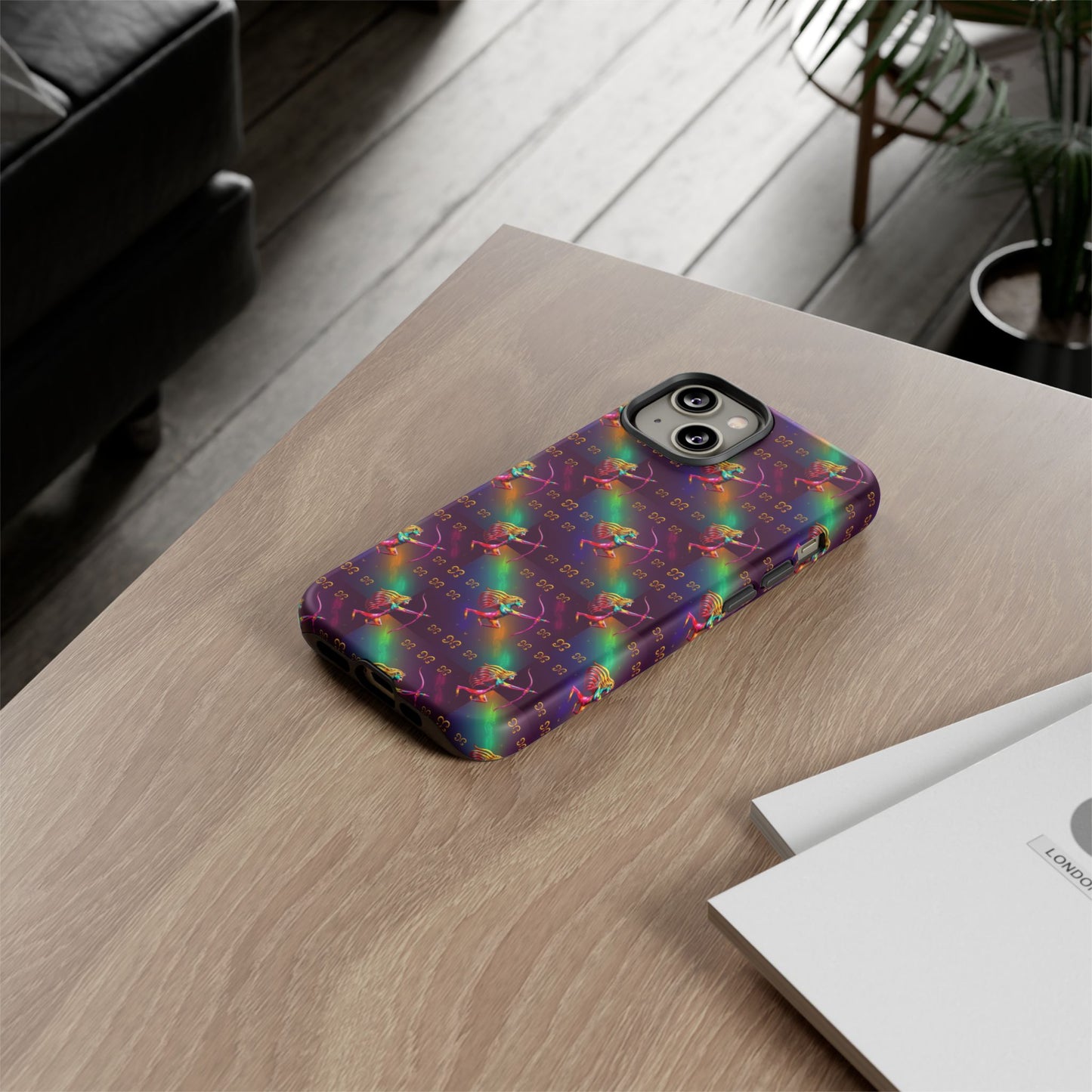 Tough Cases, Sagittarius, Zodiac v1, Metal Pattern